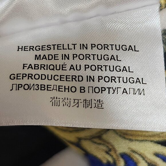 Riani Women's White Blouse W/Colourful Detail/Design on Back/Sleeves Size 10 - Picture 9 of 11